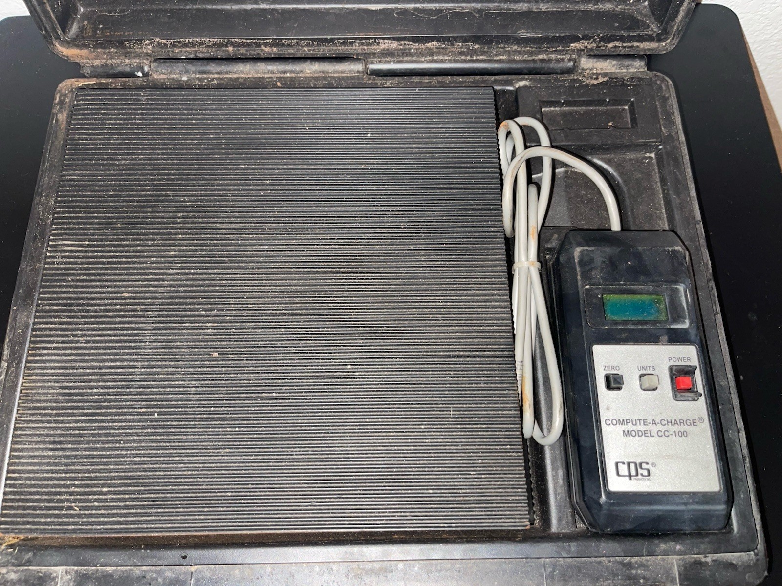 CPS CC-100 Compute-A-Charge Refrigerant Scale UNTESTED