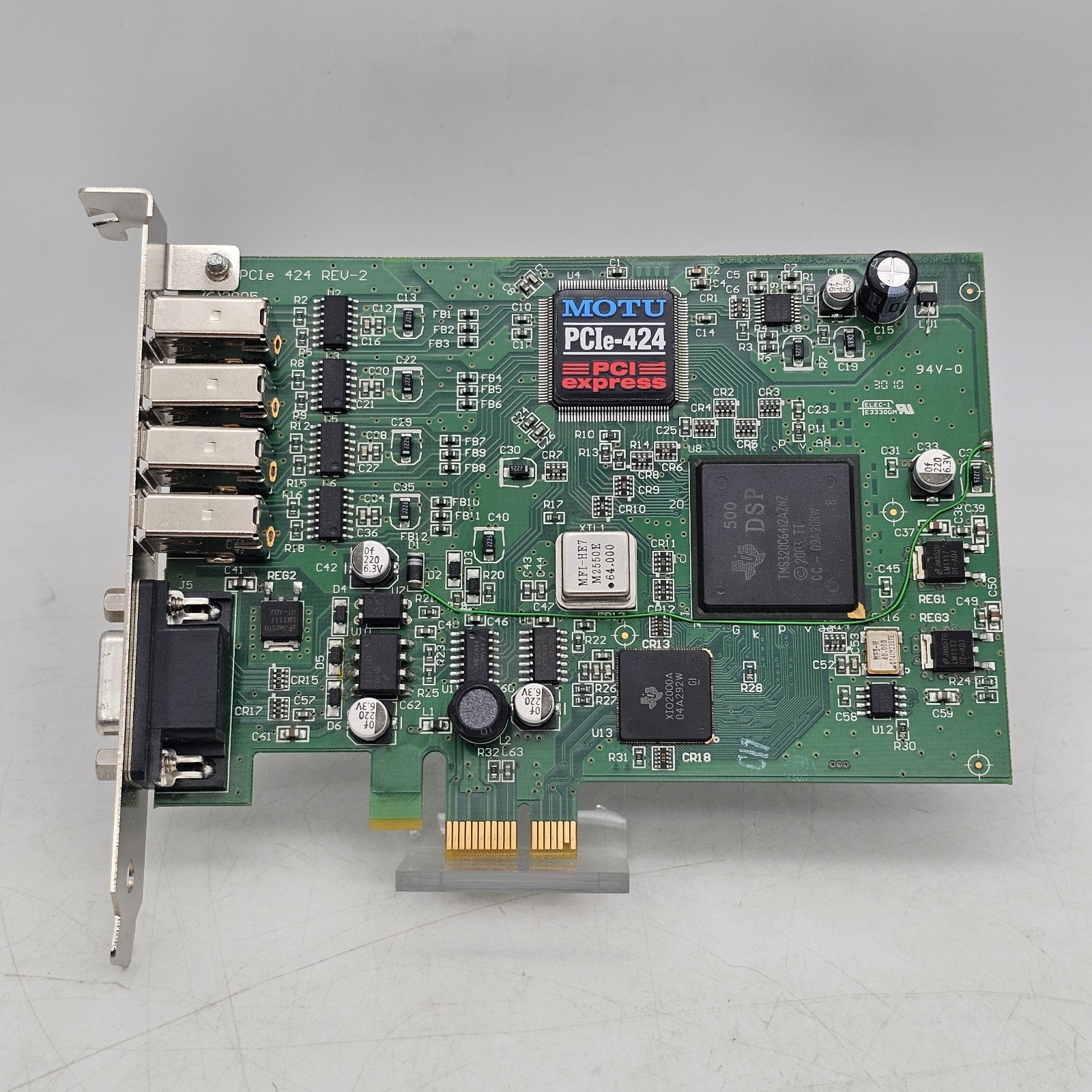MOTU PCIe-424 Audio Interface Card PCI Express USA Seller