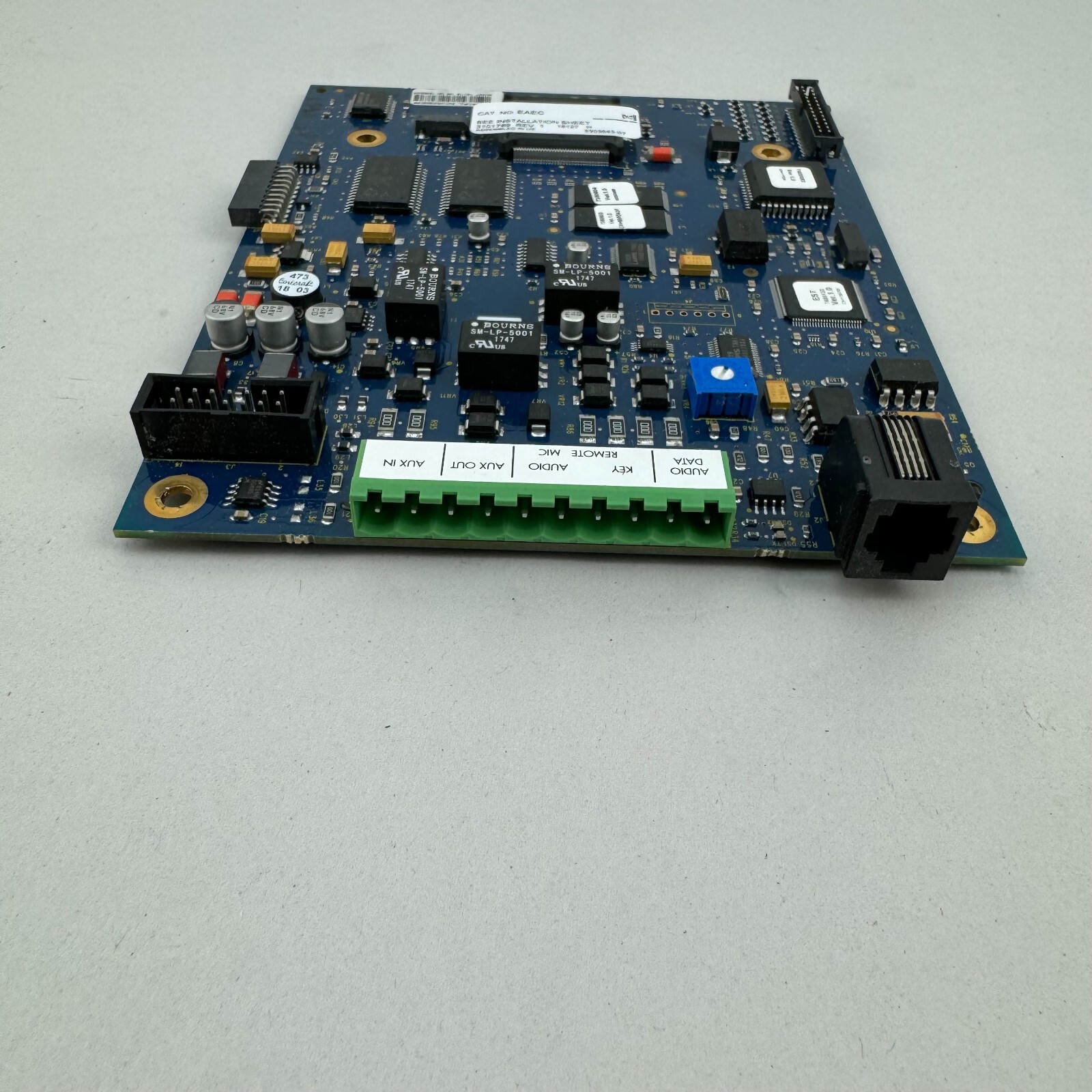 Edwards EST EAEC Emergency Audio Evacuation Controller Card Fire Alarm System