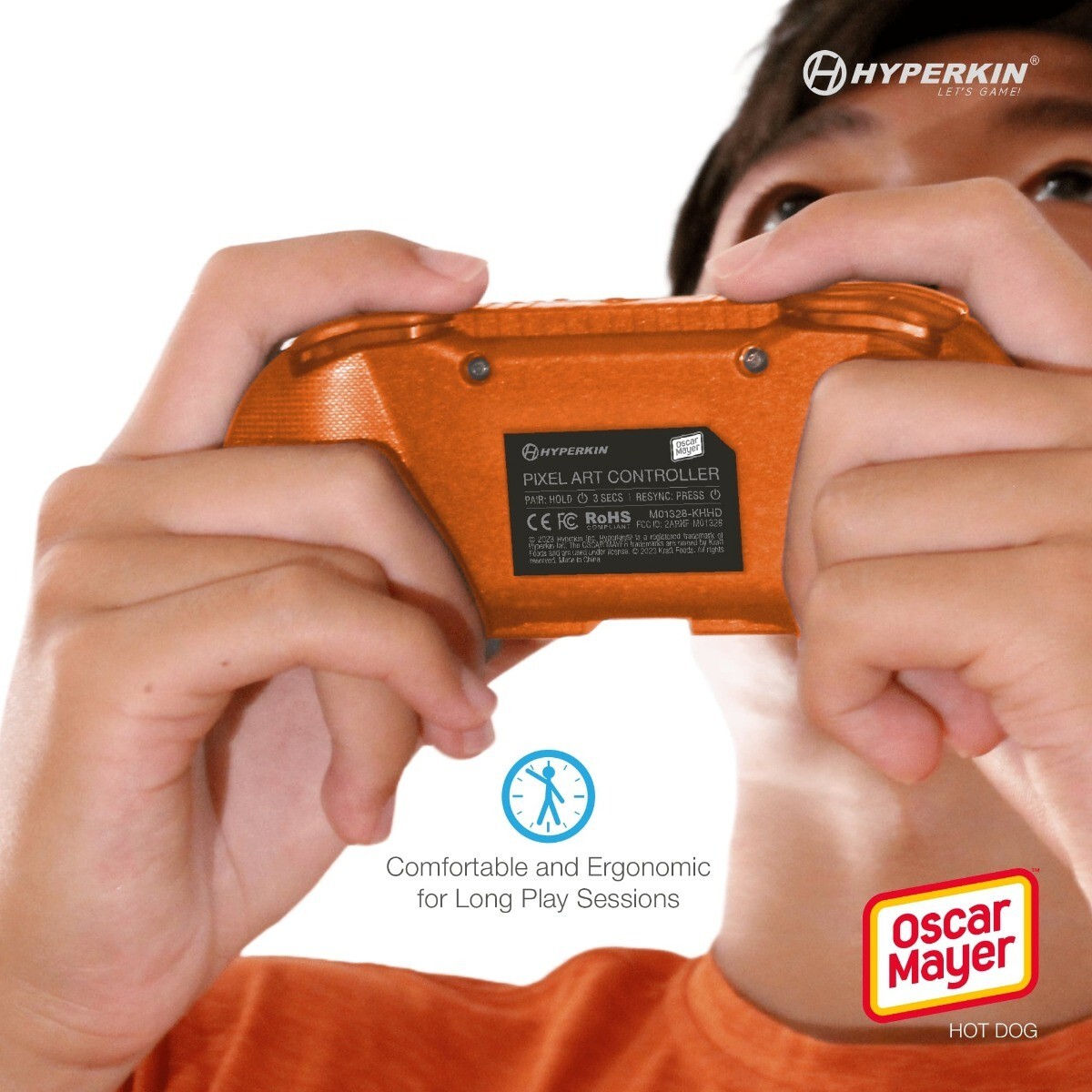 Hyperkin Bluetooth Controller Oscar Mayer Edition for Nintendo Switch, PC & Mac