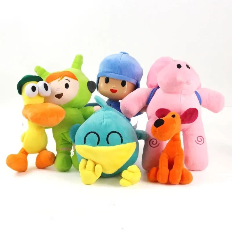 Pocoyo Plush Toy Stuffed Animal Elly Pato Loula Nina Sleepy Bird Doll