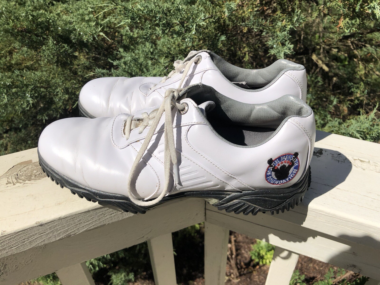 Mens Footjoy Mark Messier Foundation Golf Spikes Sz 10