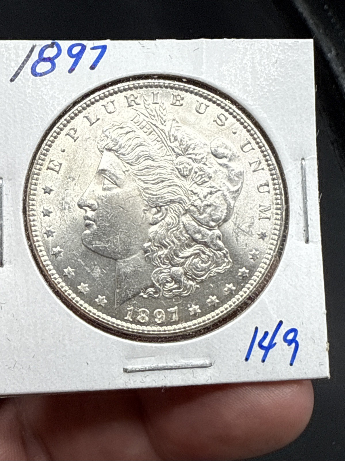 1897-P Morgan Silver Dollar Only 2,822,000 Minted