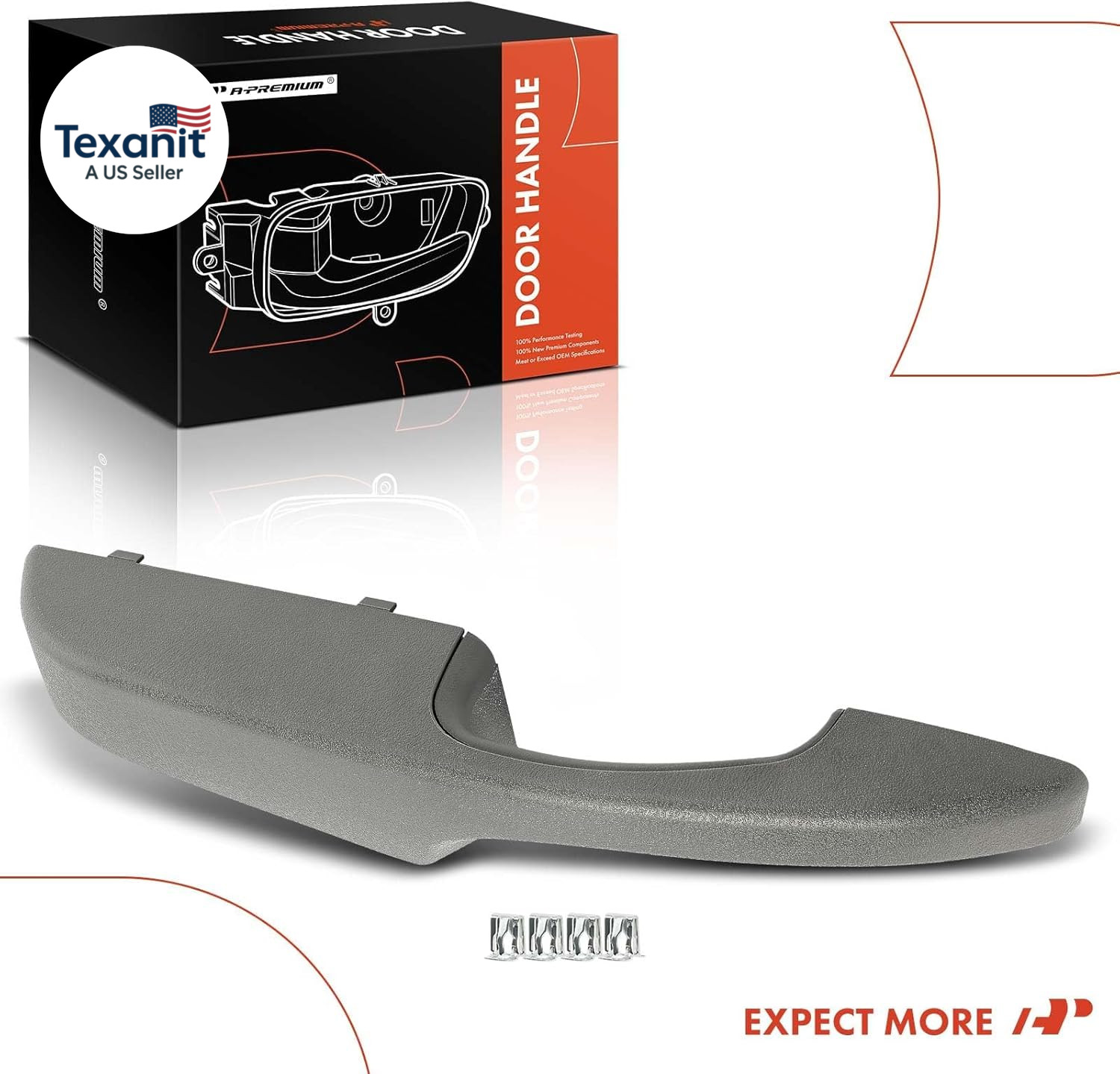 Front Left Driver Side Interior Door Pull Handle Complete Armrest Compatible wit