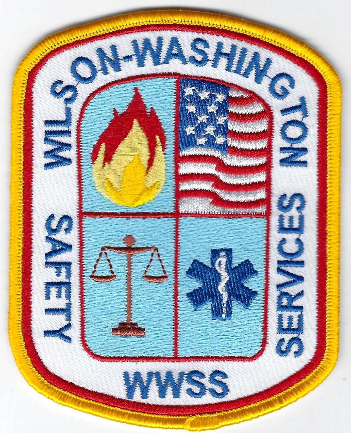 NORTH CAROLINA - Wilson-Washington Safety Services Patch  [WWSS]