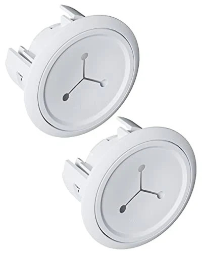 ECHOGEAR Wall Cable Hiders Cord Management 2.25" Mini w/Drill Hole Tool - 2 Pack