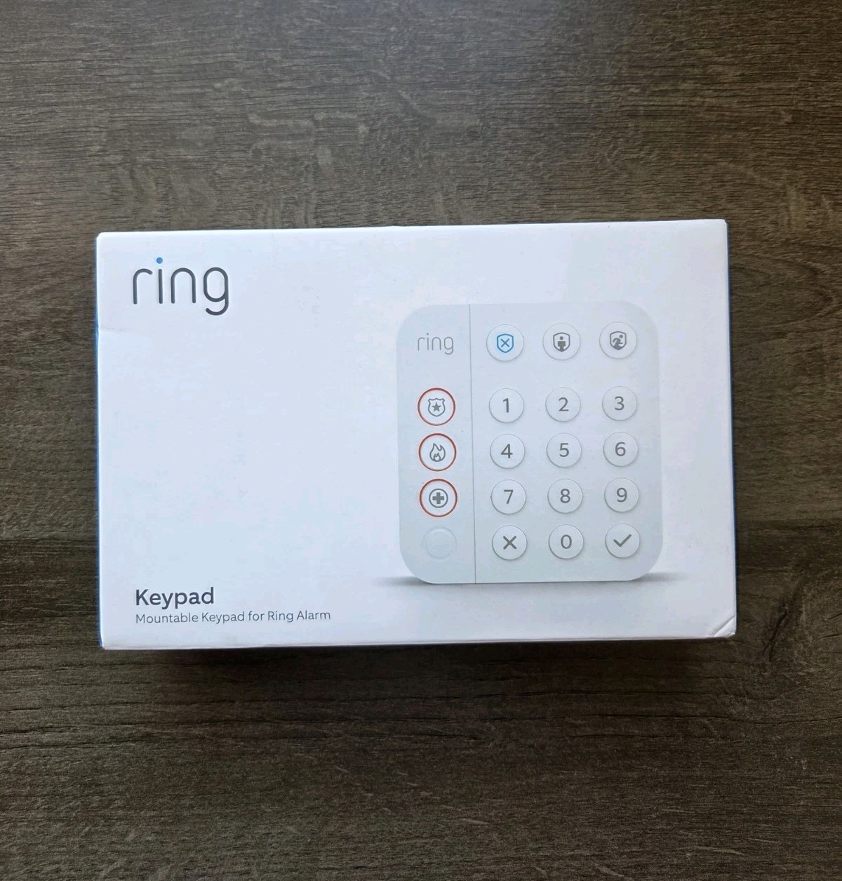 New Ring Alarm Keypad 2nd Gen Mountable Wireless