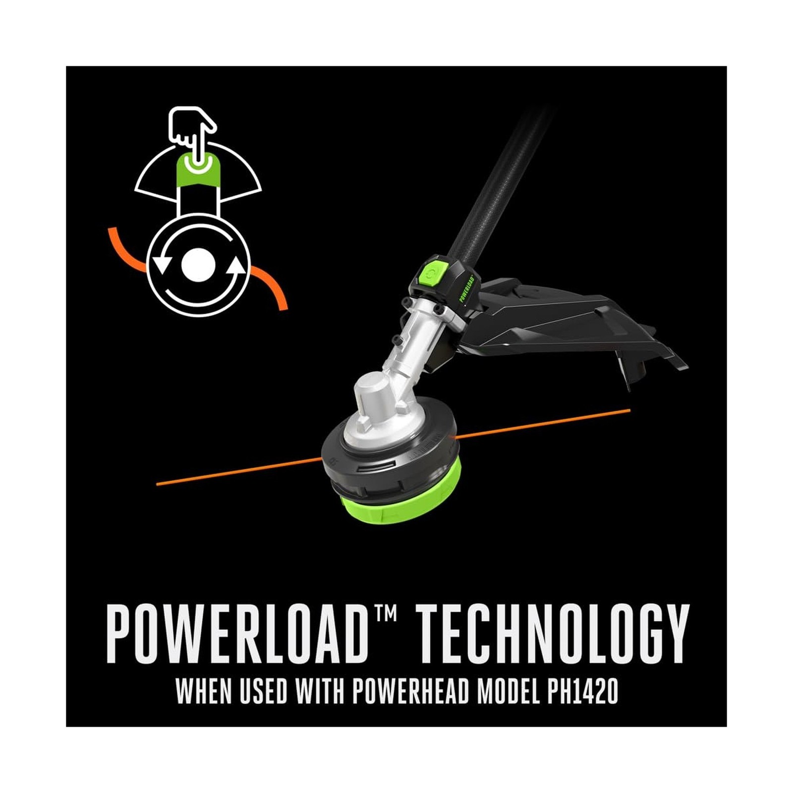 EGO Power+ String Trimmer Attachment, Battery Powered, 16" Trimmer Attachment...