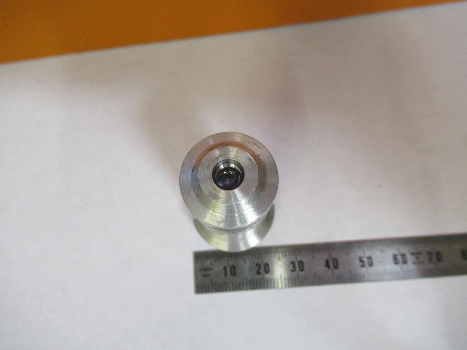 MICROSCOPE INDUSTRIAL OBJECTIVE BAUSCH LOMB 10X OPTICS AS IS Y3-A-92