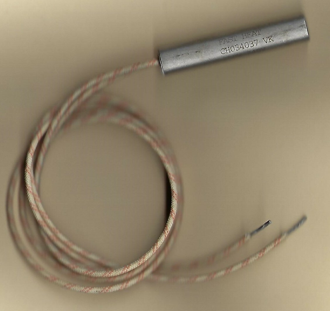Fast Heat Cartridge Heater 1/2" Dia X 2.5" Long 250W 240V 12" Fiberglass Leads
