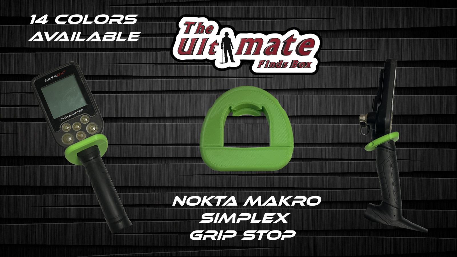 Nokta Makro Legend Hand Grip Stop 14 Colors Available 100% Infilled