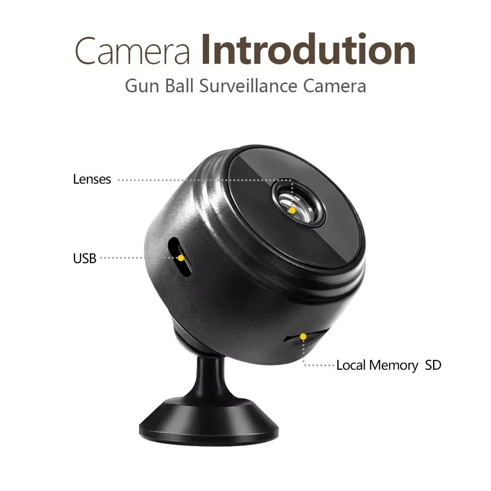 A9 Mini Camera Wifi 1080P HD IP Camera Magnetic Wireless Night Vision Security
