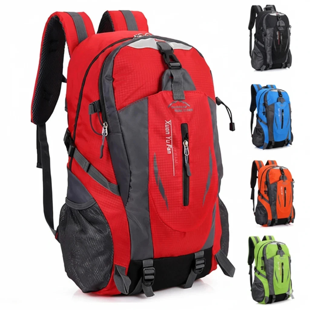 40L Men Women Travel Backpack Rucksack Camping Laptop Hiking School Book Bag USA