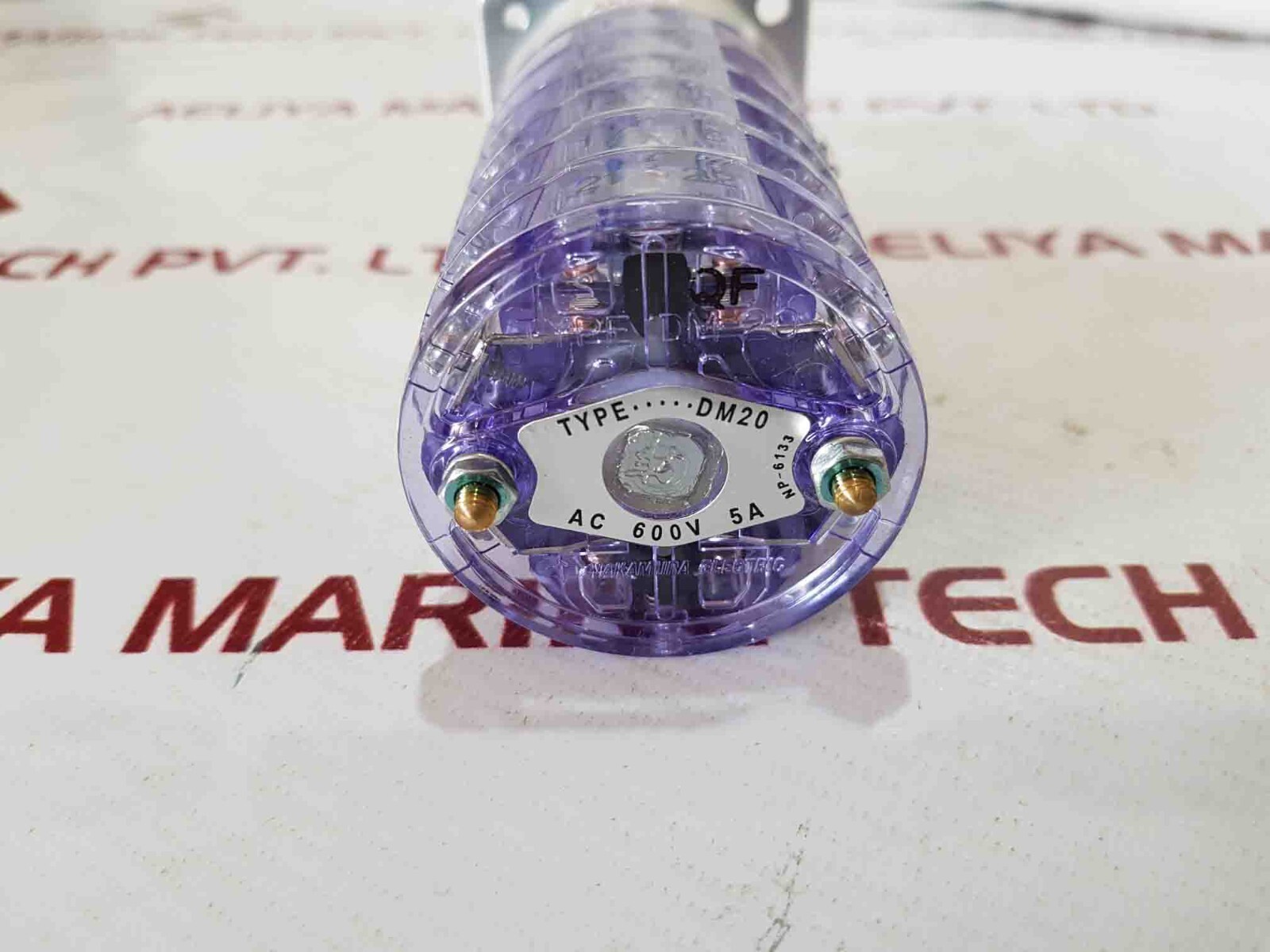 Nakamura DM20 Selector Switch AC 600V 5A