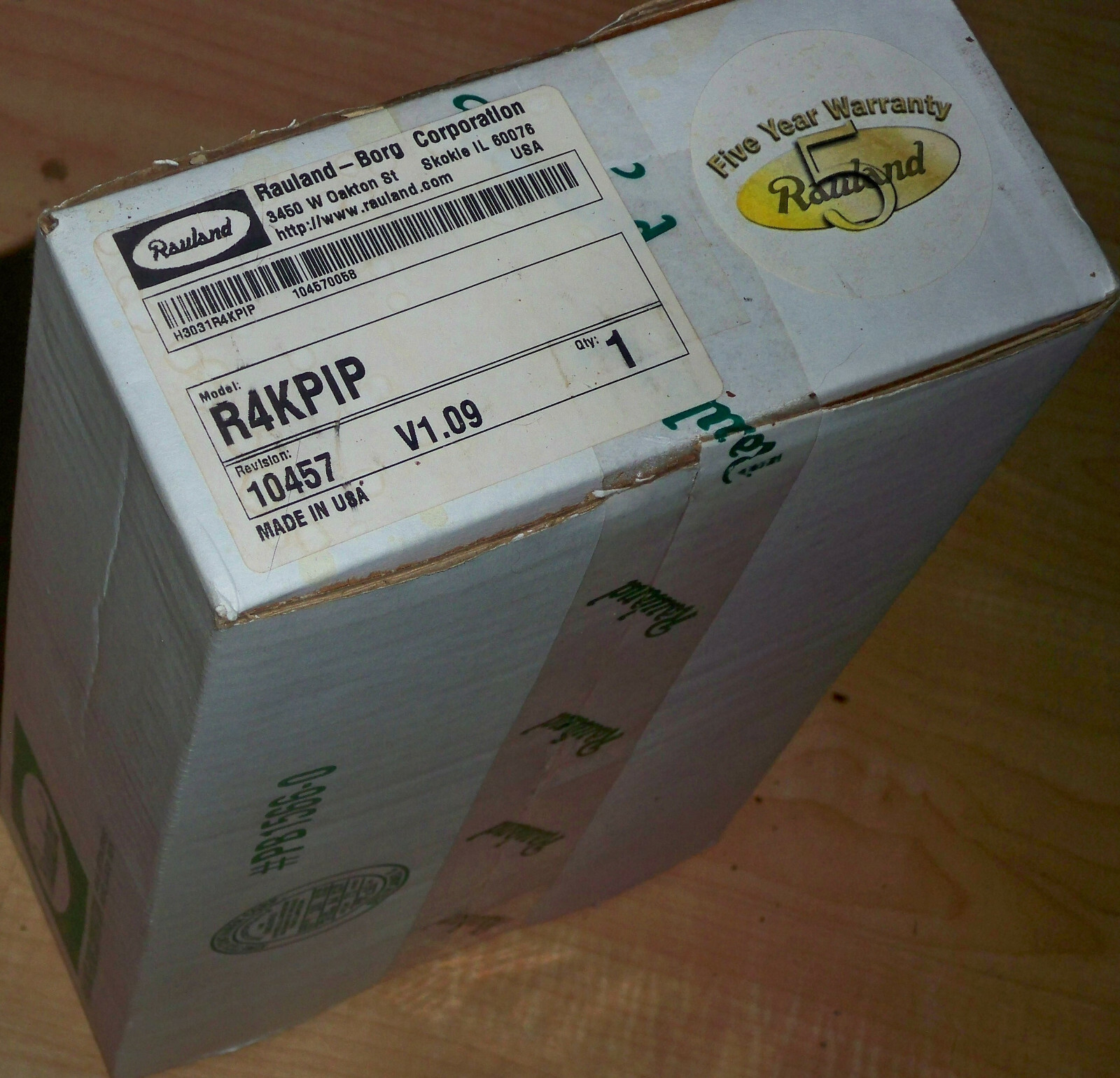 NEW Rauland-Borg Responder 4000 R4KPIP Peripheral Interface Port, open box, OME