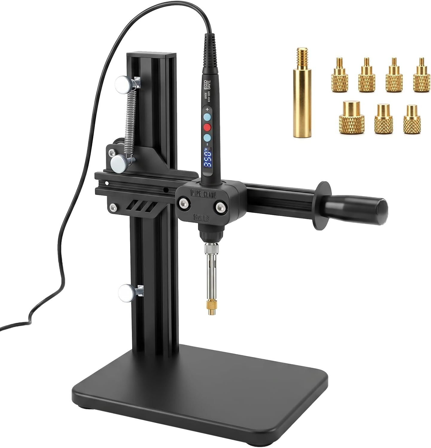 Vertical Heat Set Insert Tool, Heat Pressing Brass Inserts 3D Printing,Heat Set