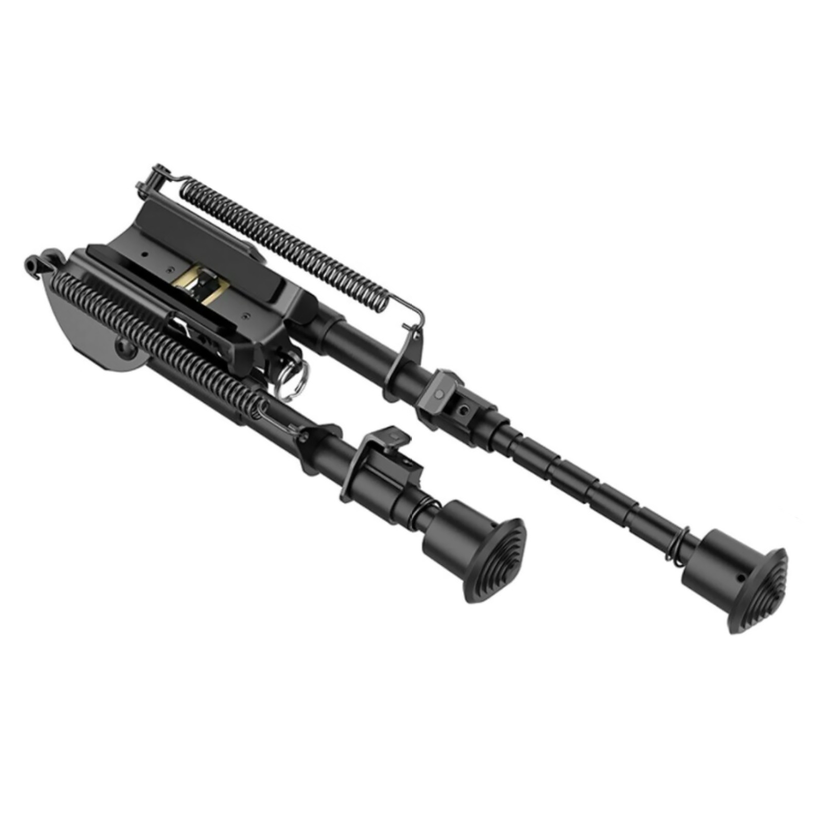Adjustable 6-9" Sniper Hunting Rifle Bipod Sling Shooting Mount Stand Adapter b
