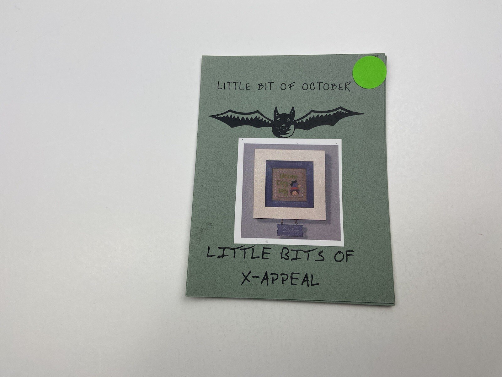 X Appeal Little Bit Of October Counted Cross Stitch Pattern 1M