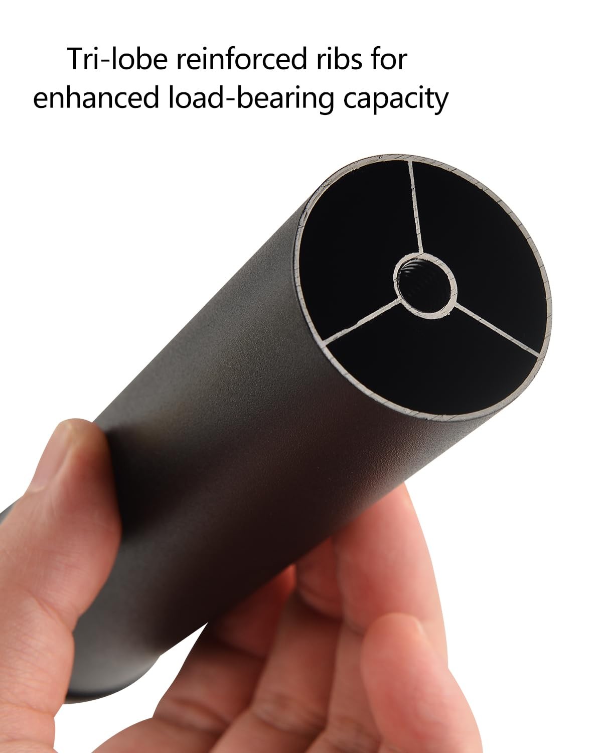 funifiti Metal Cylinder Legs for Furniture Set of 4 Pack Black 6 Inch Bed Sup...
