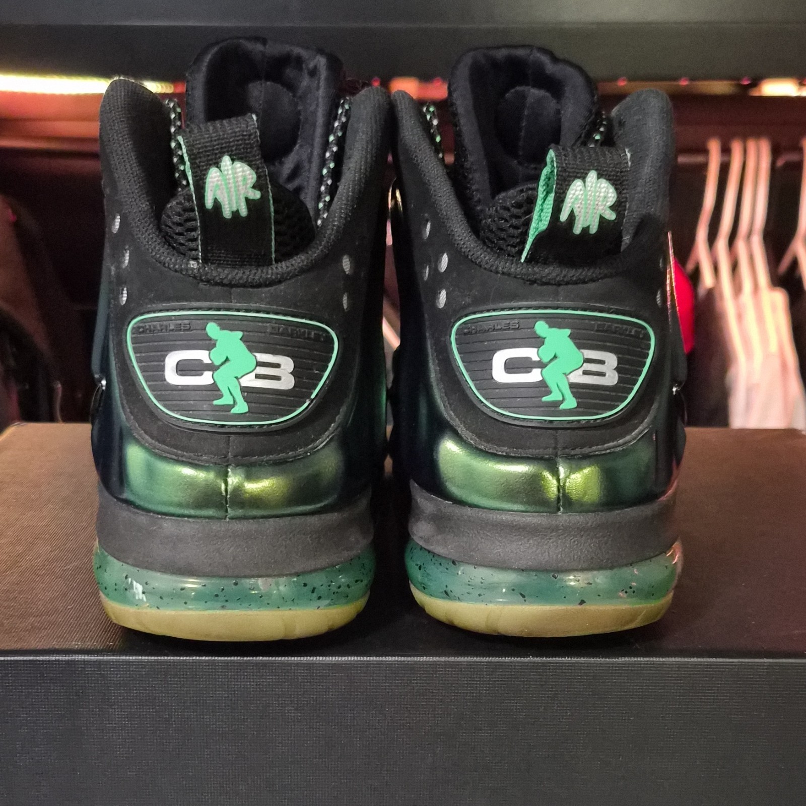 Nike Barkley Posite Max Gamma Green used Mens 9.5