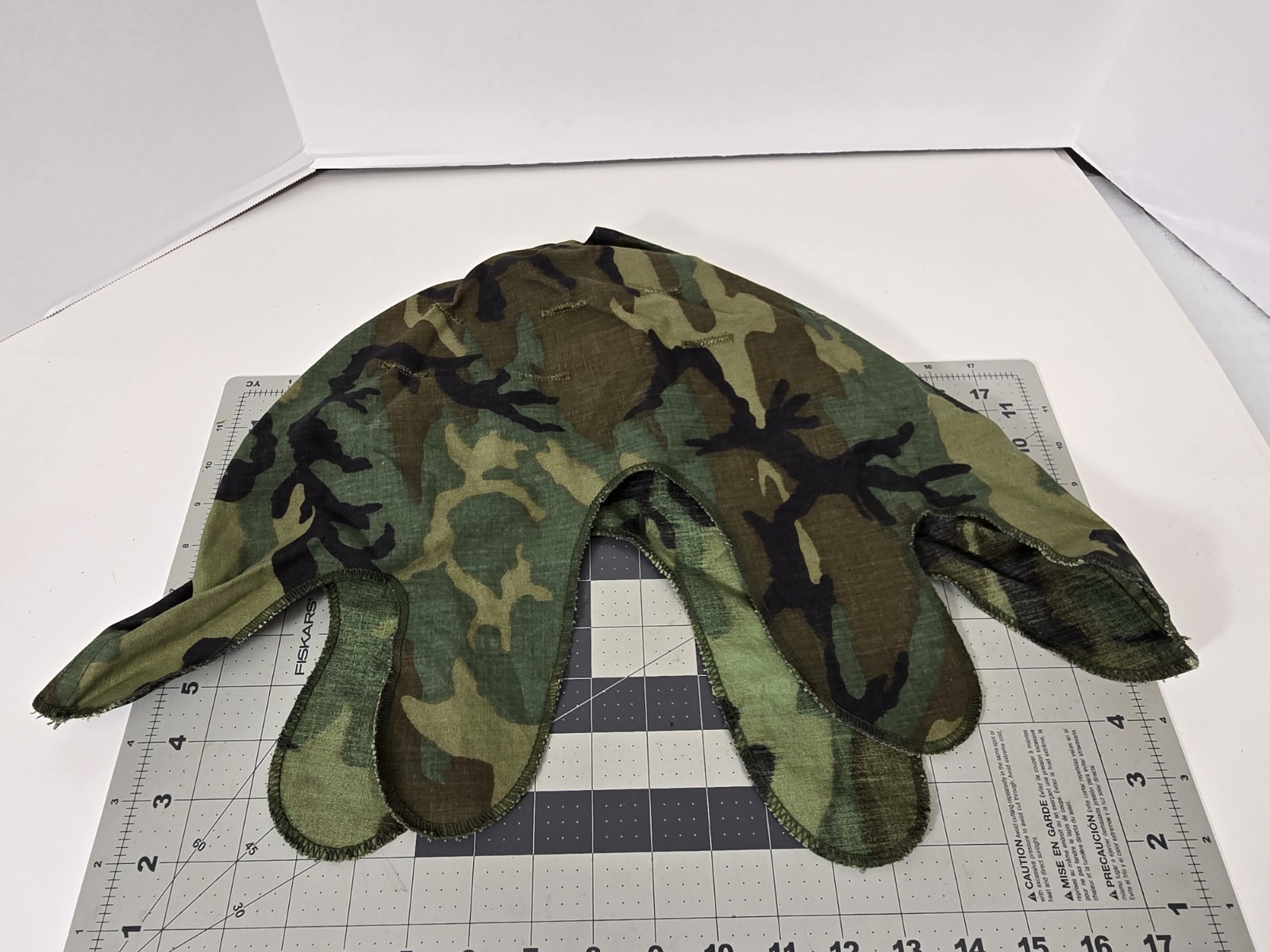 US Military Woodland Camo Helmet Cover – PASGT Helmet Cover – Ripstop