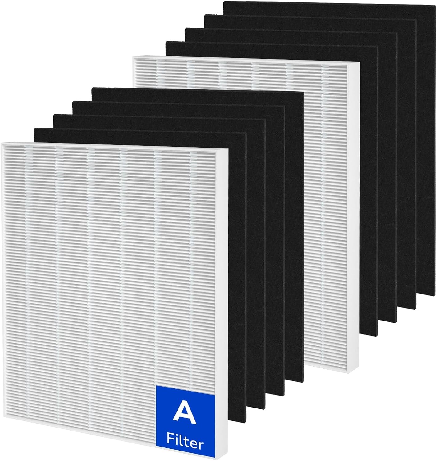 Fil-Fresh 115115 Filter A for Winix C535 5300 6300, 2 HEPA + 8 Carbon Filters