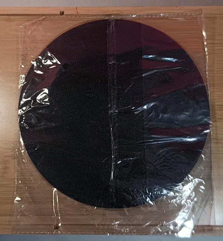Round "Faith over Fear" Mousepad