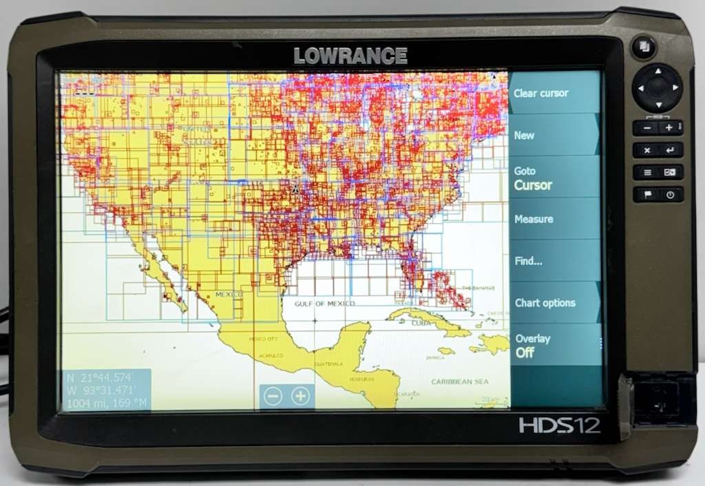 Lowrance HDS12 Gen3 Insight Fishfinder Display