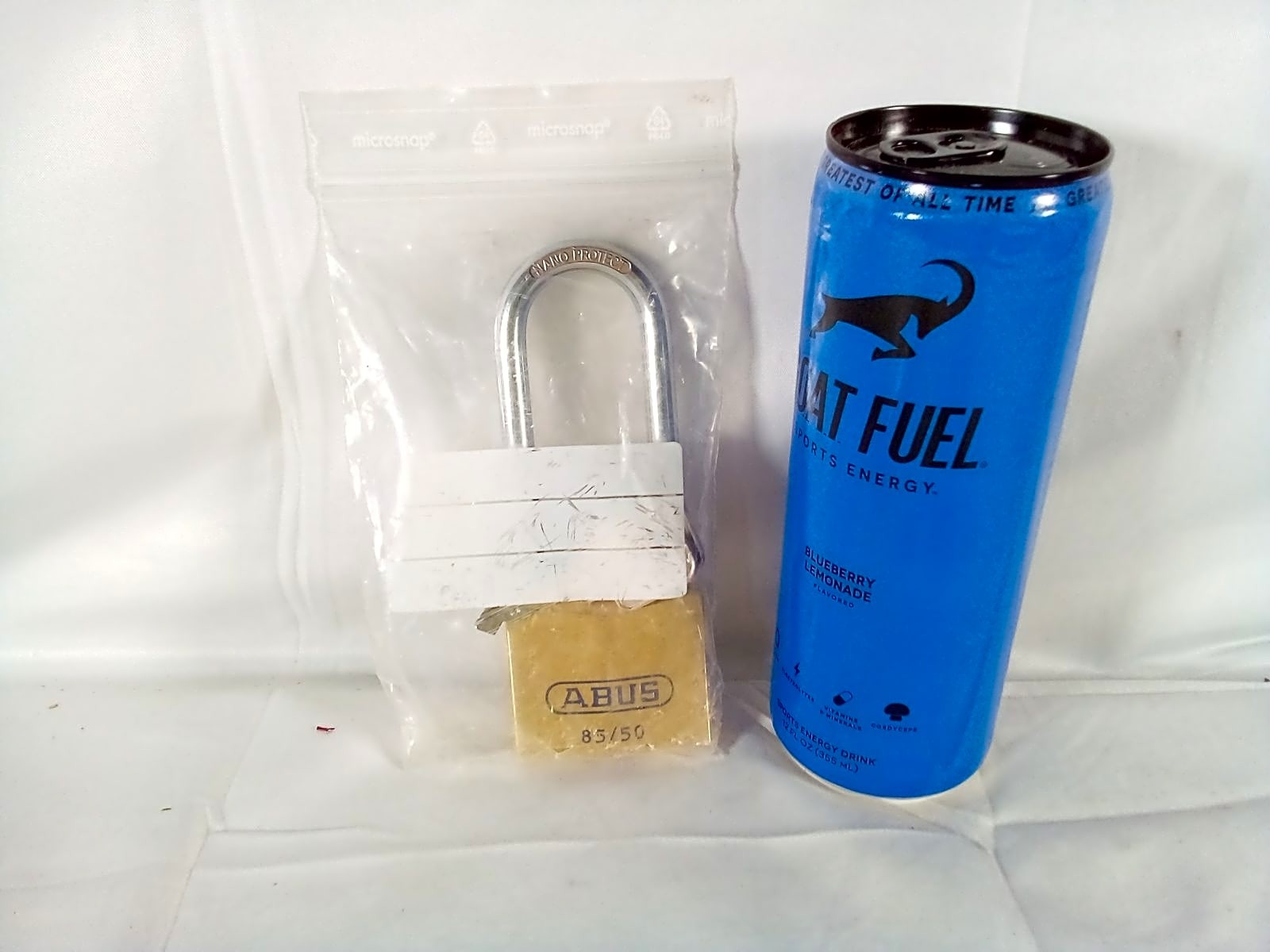 ABUS 85/50HB80 Solid Brass Long Shackle Padlock Lot of 3