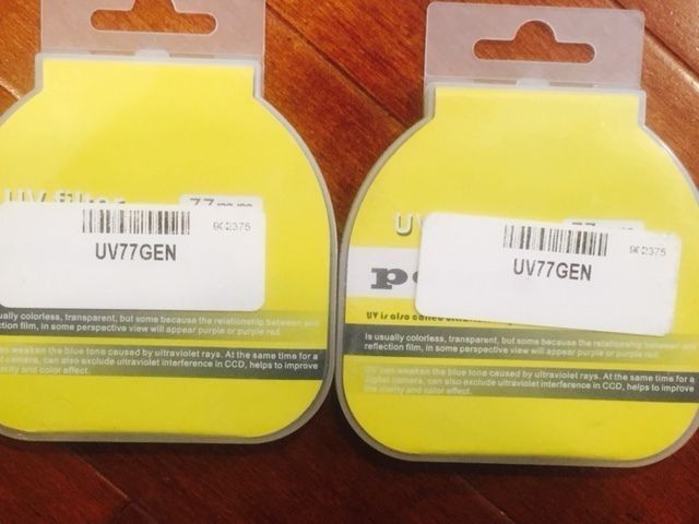 NEW Penflex UV77 filter clear (sold each)