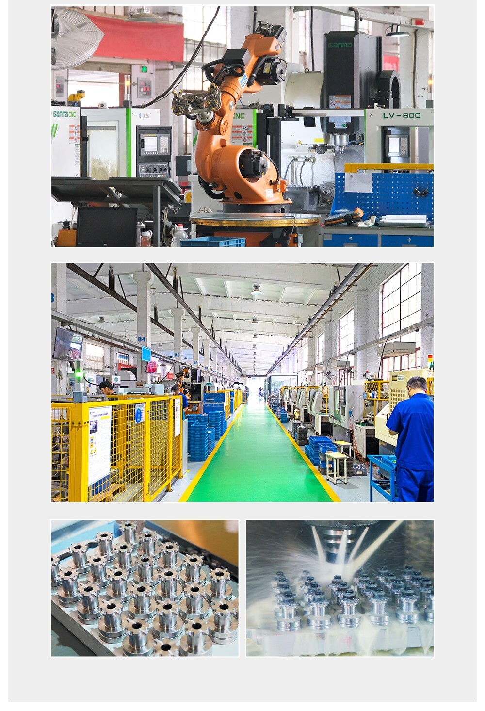 BT40-45° OTT Internal Thread Pull Claw 4 Petal Clamp Pull Claw for CNC Machine