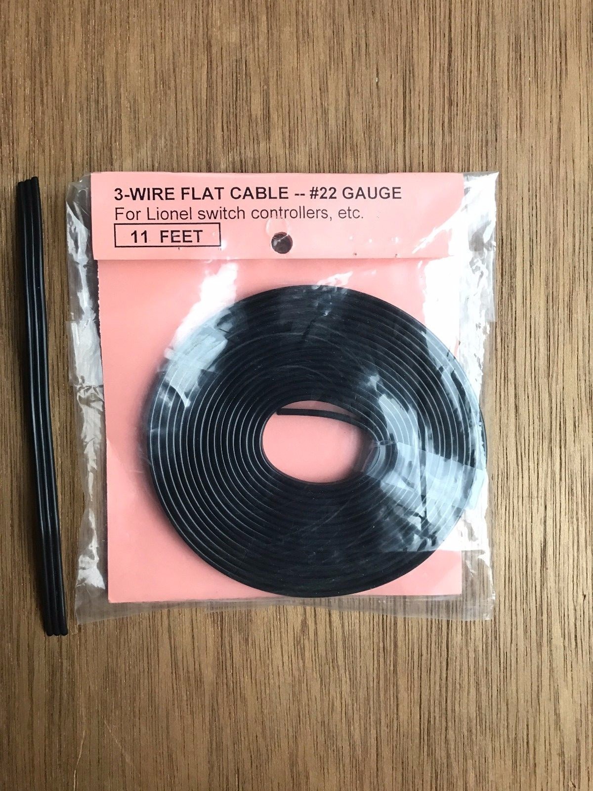 FC3 Flat 3 Conductor Wire 11 FT by  Wire-Plex™ FOR  LIONEL 022 & 027 SWITCHES