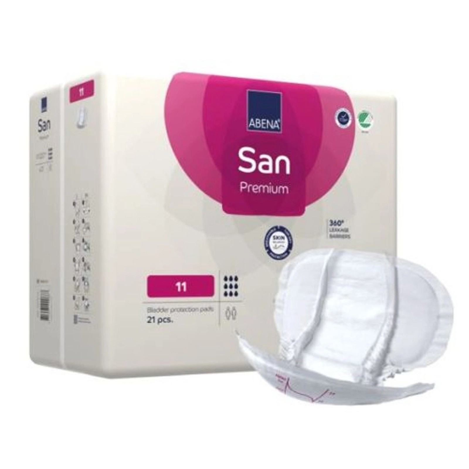 Abena Incontinence Liner 14.5 X 28.7 Inch 45 21 Ct