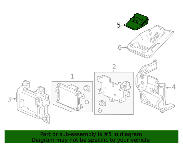 Genuine Honda Collision Avoidance Camera 36160-T3Z-A84
