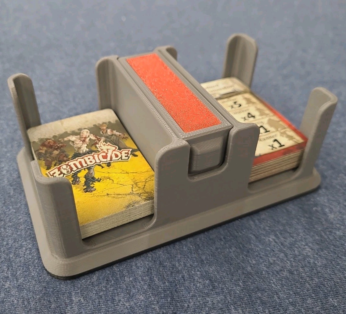 Zombicide Spawn Deck and Equipment Deck Holder - COMBO