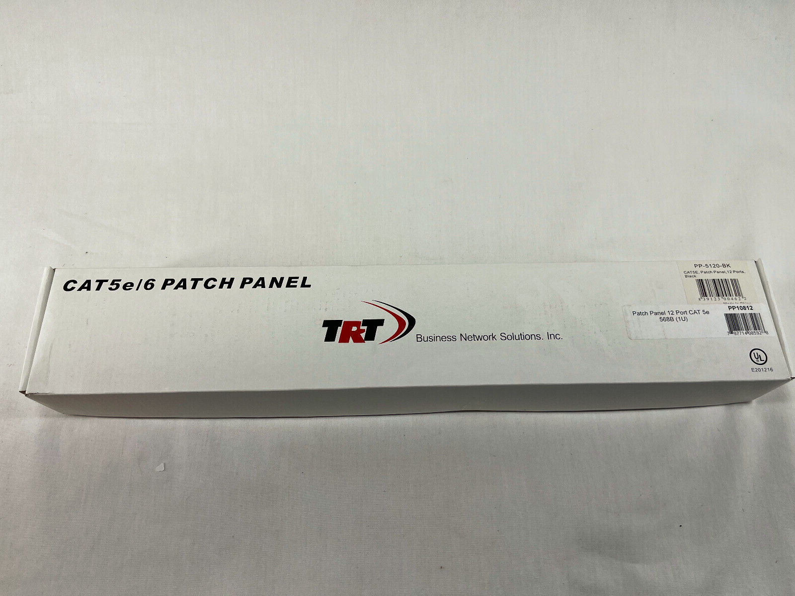 Patch Panel UTP 12 Port Ethernet CAT5e RJ45 110 Network
