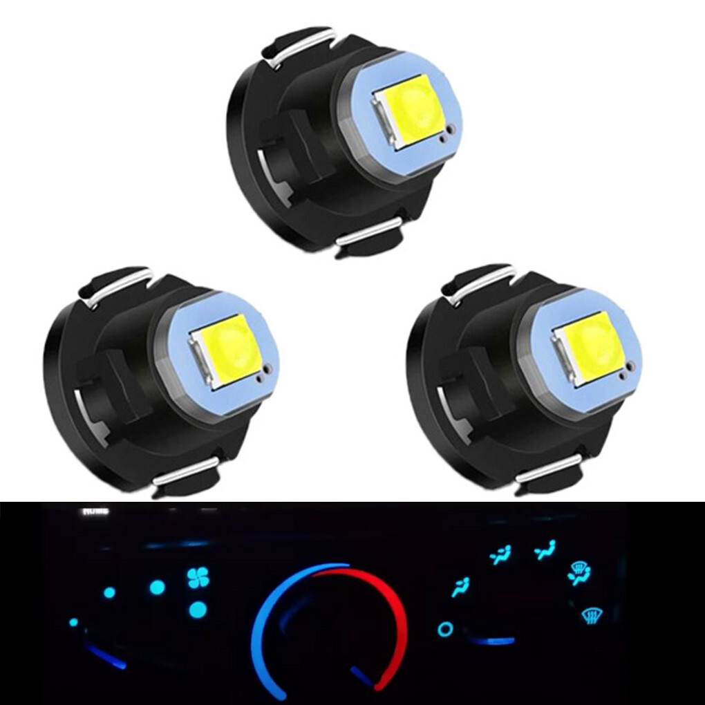 3Pcs Neo Heater A/c Climate Control HVAC LED Bulbs For 2002 - 2006 Jeep TJ