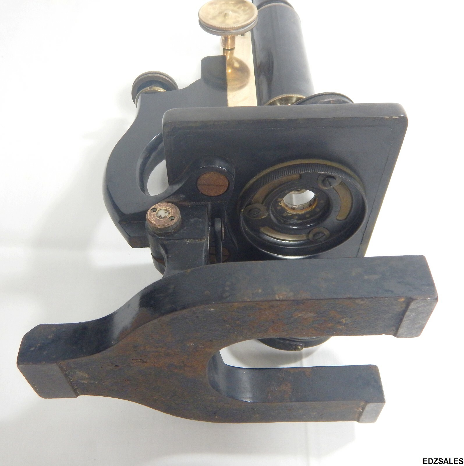 Spencer Lens Buffalo NY Antique Microscope w/2 Objective Lenses