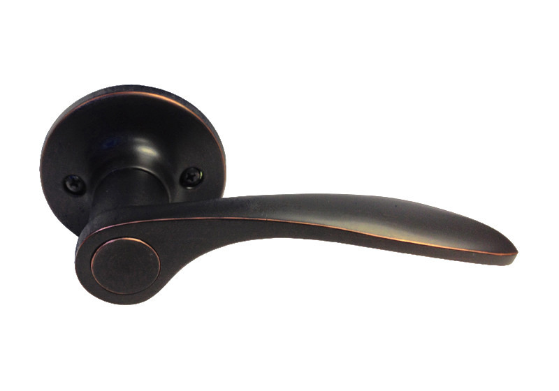 Dummy Oil Rubbed bronze Lever Handle Door Lock Right Handed
