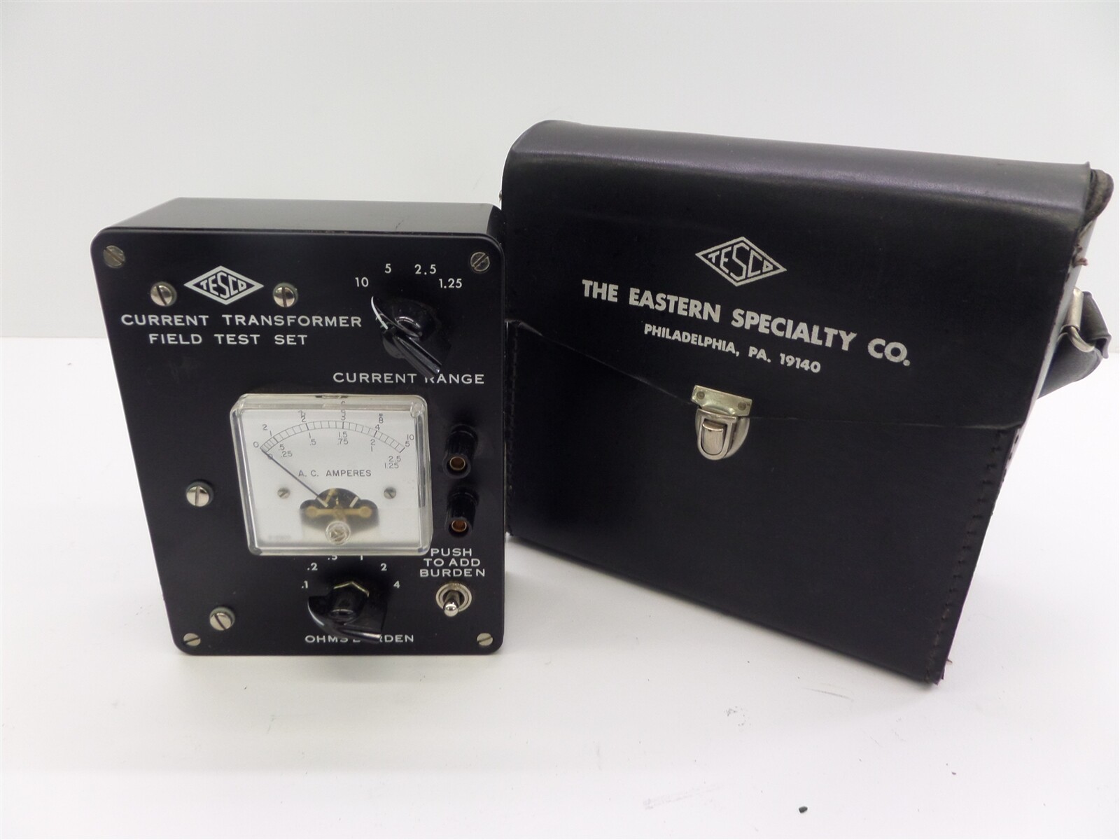 TESCO 1043 Current Transformer Field Test Set with Case