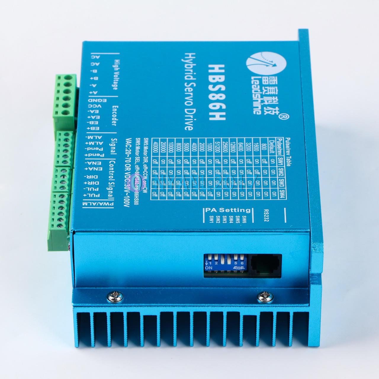 One New Closed Loop Hybrid Step Servo Drive HBS86H