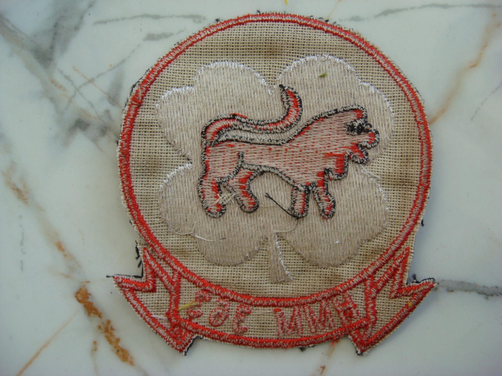 US MARINES HMM-363 "RED LION",  VIETNAM WAR PATCH