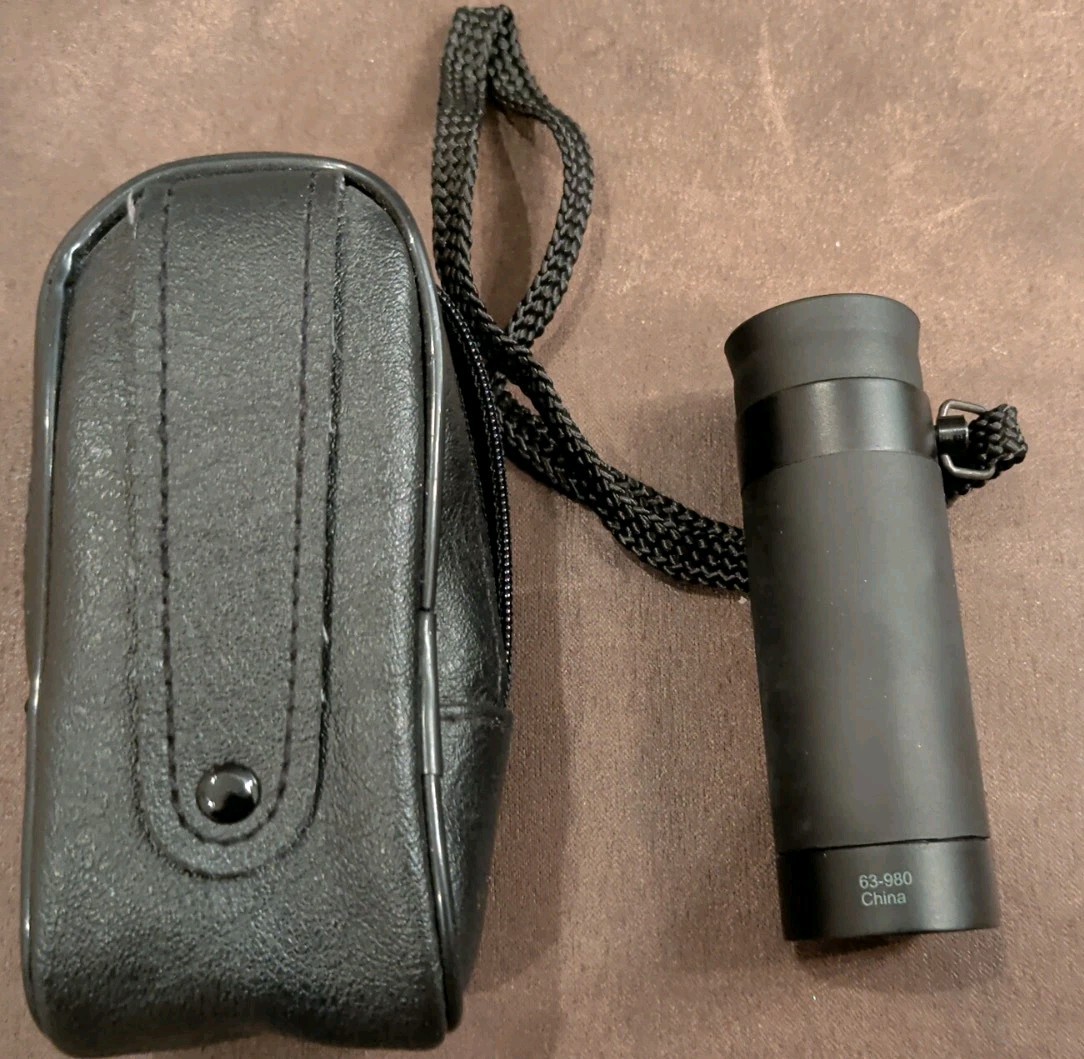 Vtg Radio Shack "Golf Scope" Range Finder W/Case Very Nice
