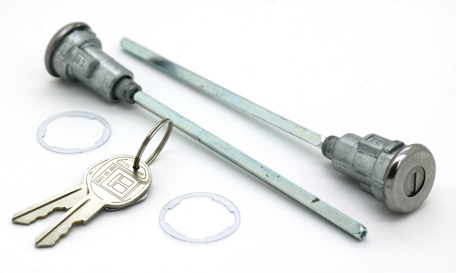 NEW 2Pc Door Lock Cylinder Set w/Keys For 1974-1991 Jeep SJ Truck Wagoneer Etc.