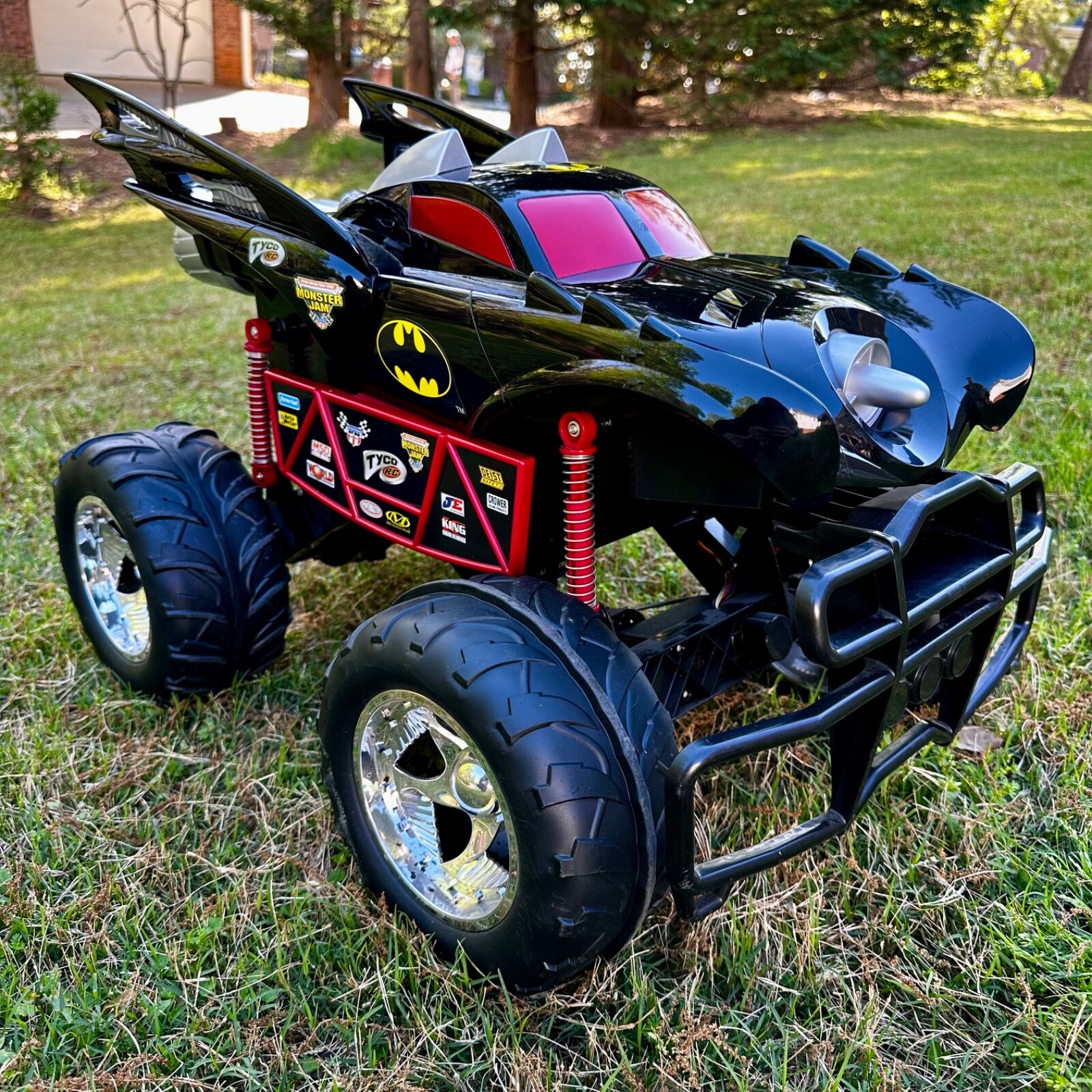 Tyco RC 1:6 Scale Batman Monster Truck with Remote, Battery and Charger