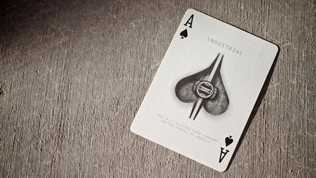 DECK ONE INDUSTRIAL EDITION DECK PLAYING CARDS POKER SIZE