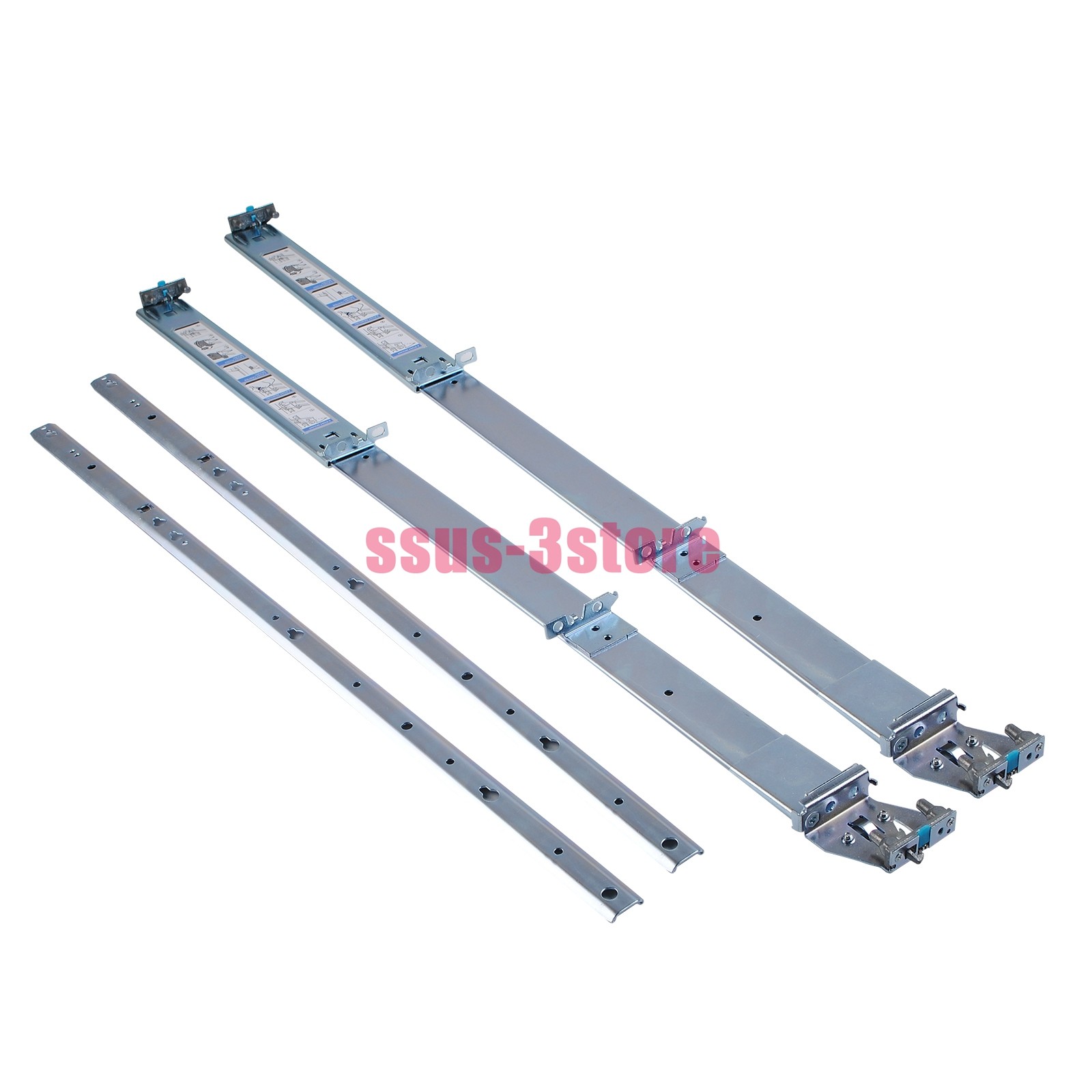 2/4 Post Rack 2U Static Rails H872R for Dell R720 R730 R730xd R740 R740xd Server