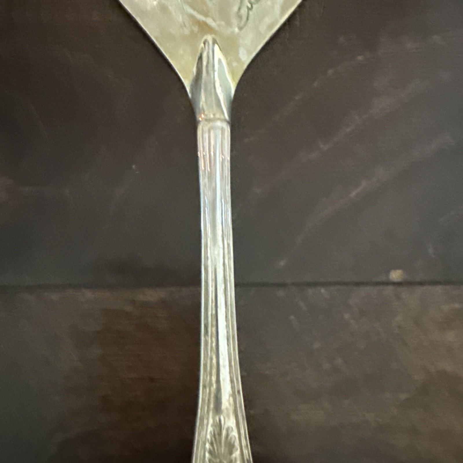 Large Silver Plate Serving Spatulas