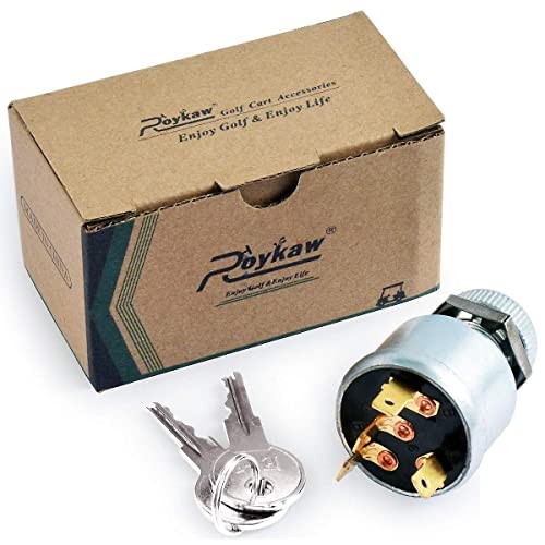 Golf Cart Ignition Switch and Key Starter Switch for EZGO 1981-up