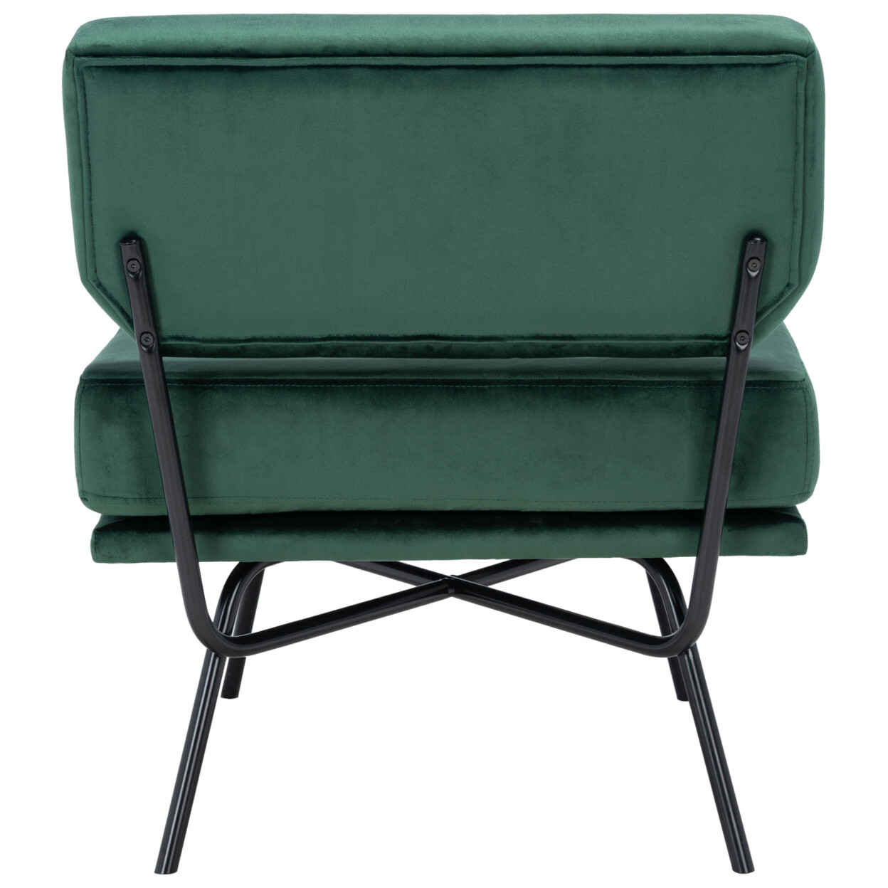 SAFAVIEH Kermit Accent Chair | Malachite Green / Black |